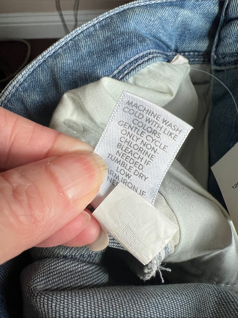 J. Jill Light Blue Ankle Slim Straight Jeans 8P NWT Montreal Wash - Picture 8 of 8